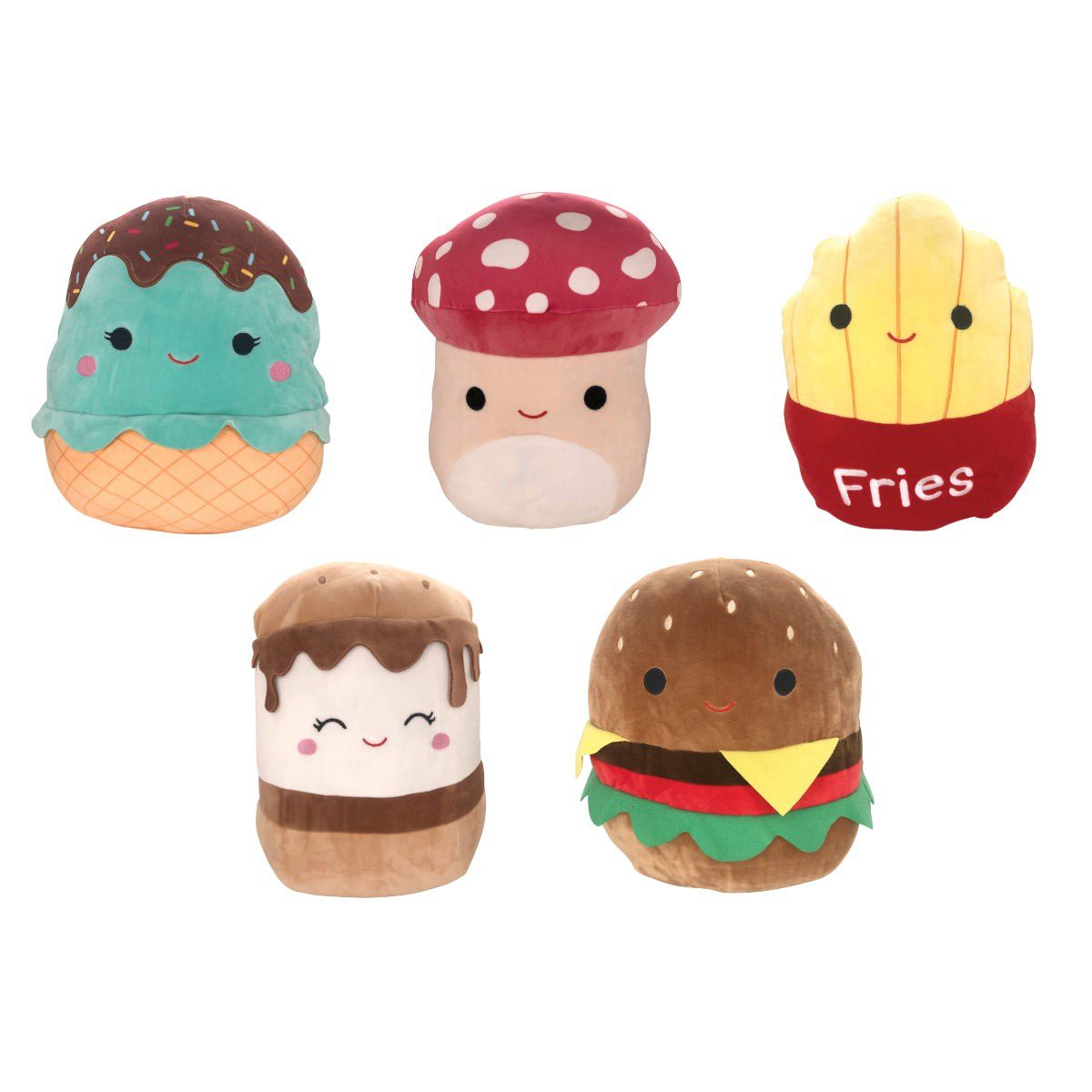 Food Squishmallows 5 inches, Assortment, 1 Count