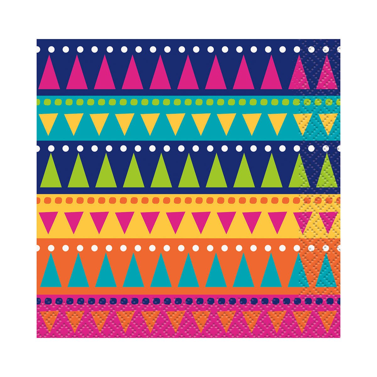 Boho Fiesta Beverage Paper Napkins, 24 Count
