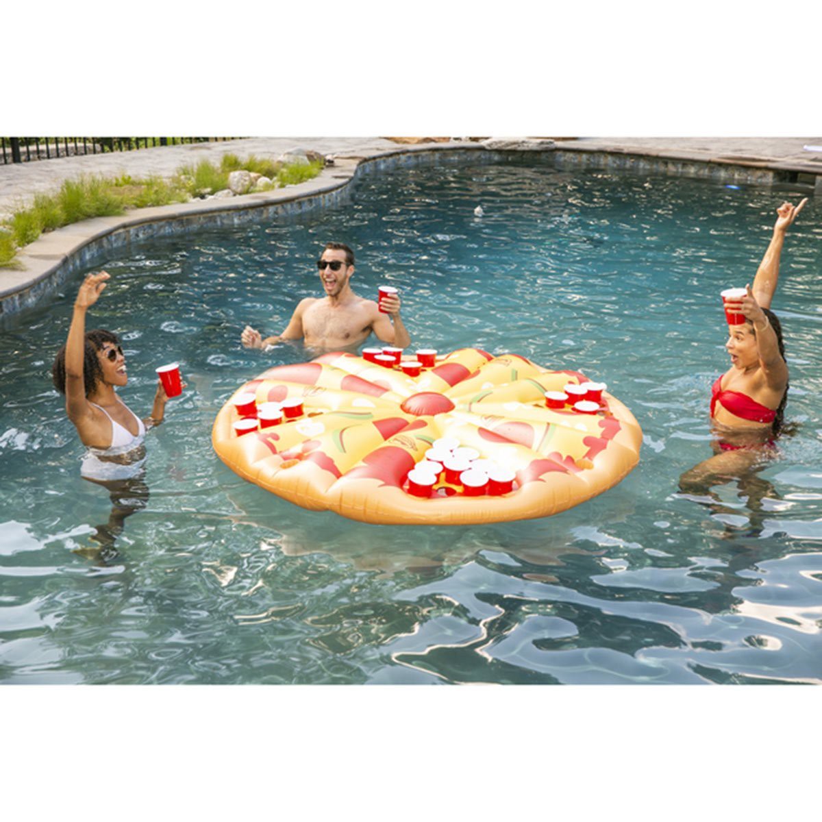 Pizza Pong Pool Float