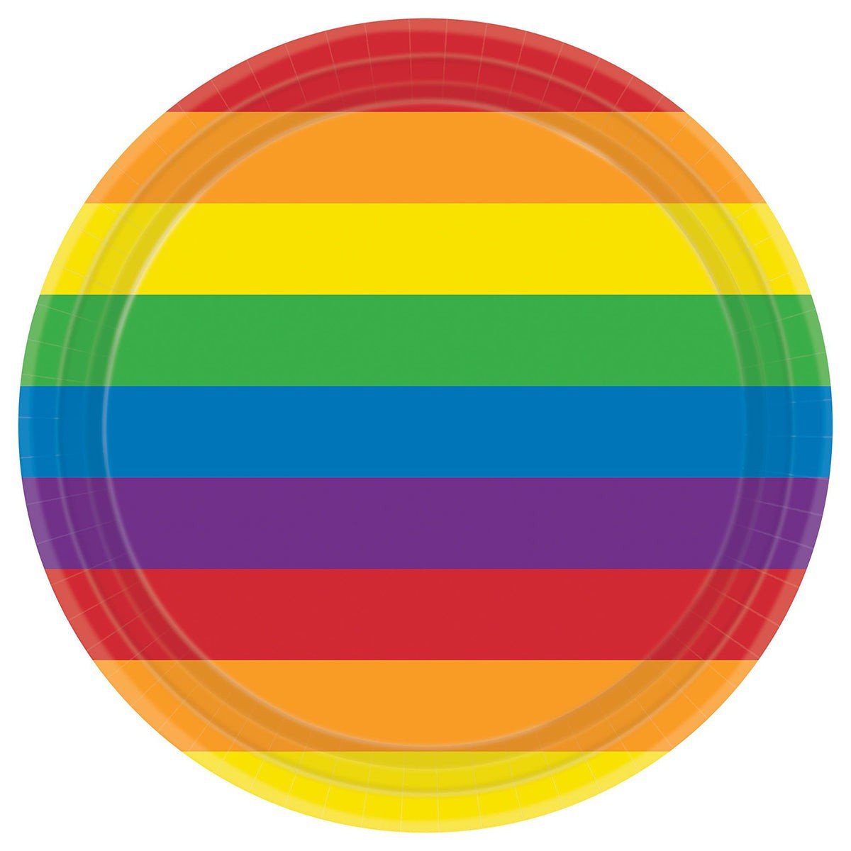 Pride Dinner Plates, 9 Inches, 8 Count
