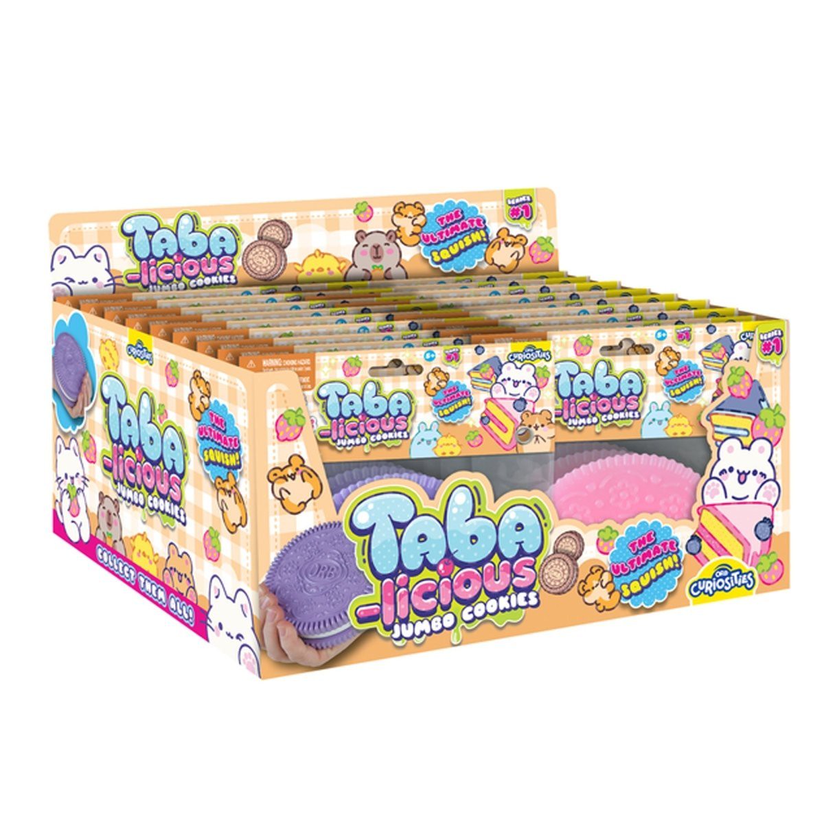 Taba-licious Jumbo Cookies Squishy Toy, Assortment, 1 Count