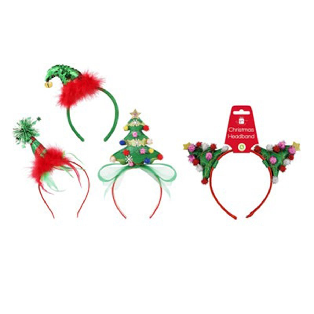Christmas Headband, Assortment, 1 Count