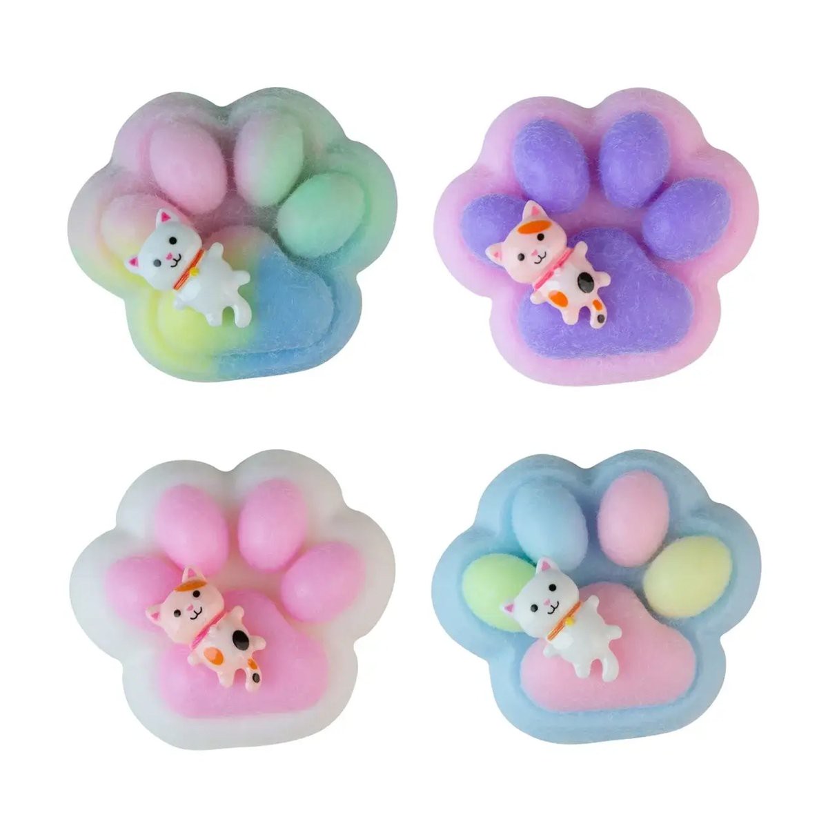 Taba-licious Fluffy Paws Squishy Toy, Assortment, 1 Count