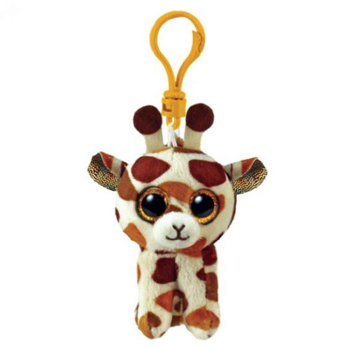 TY Beanie Boos Plush with Clip, 5 in, Stilts the Giraffe
