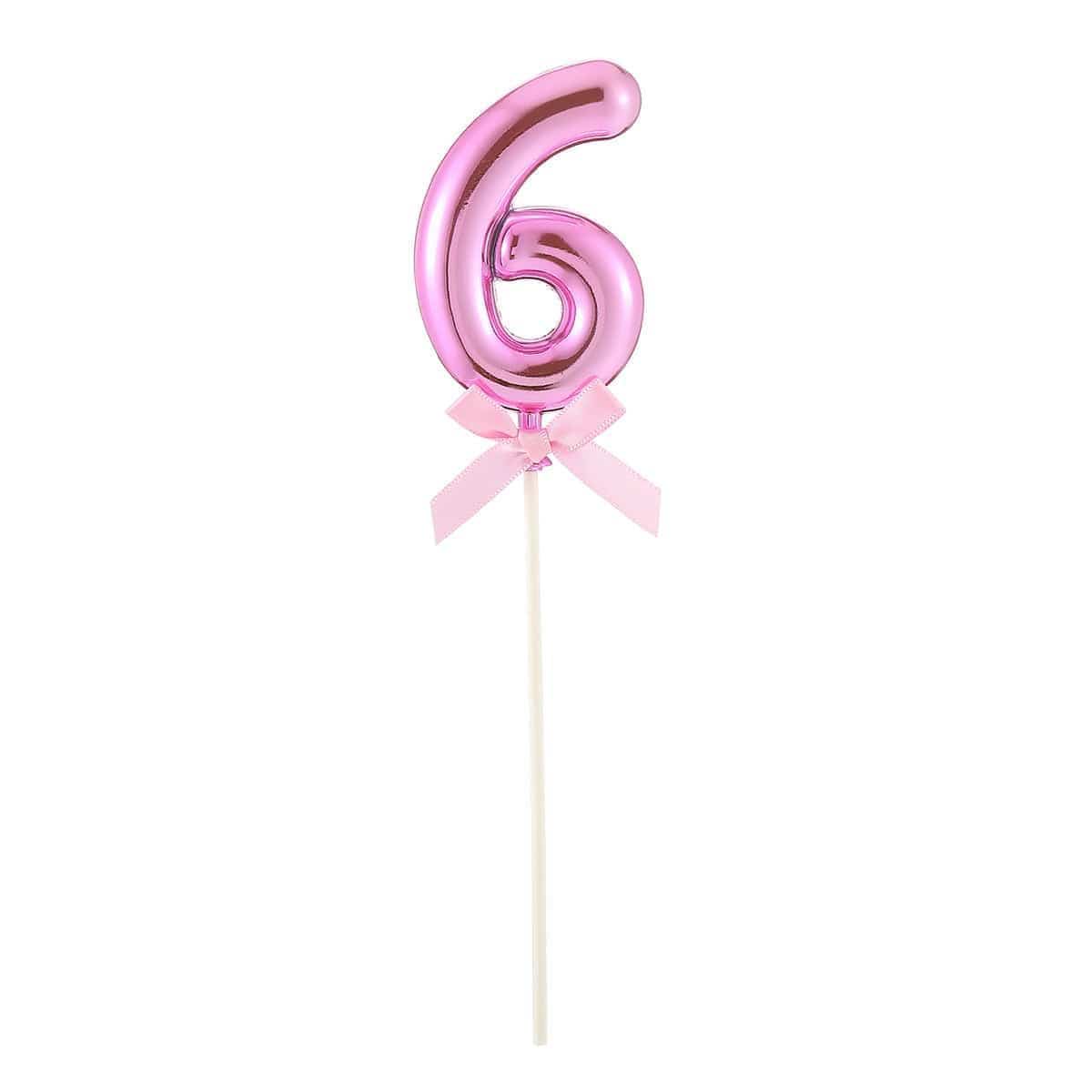 Cake Topper #6, Pink