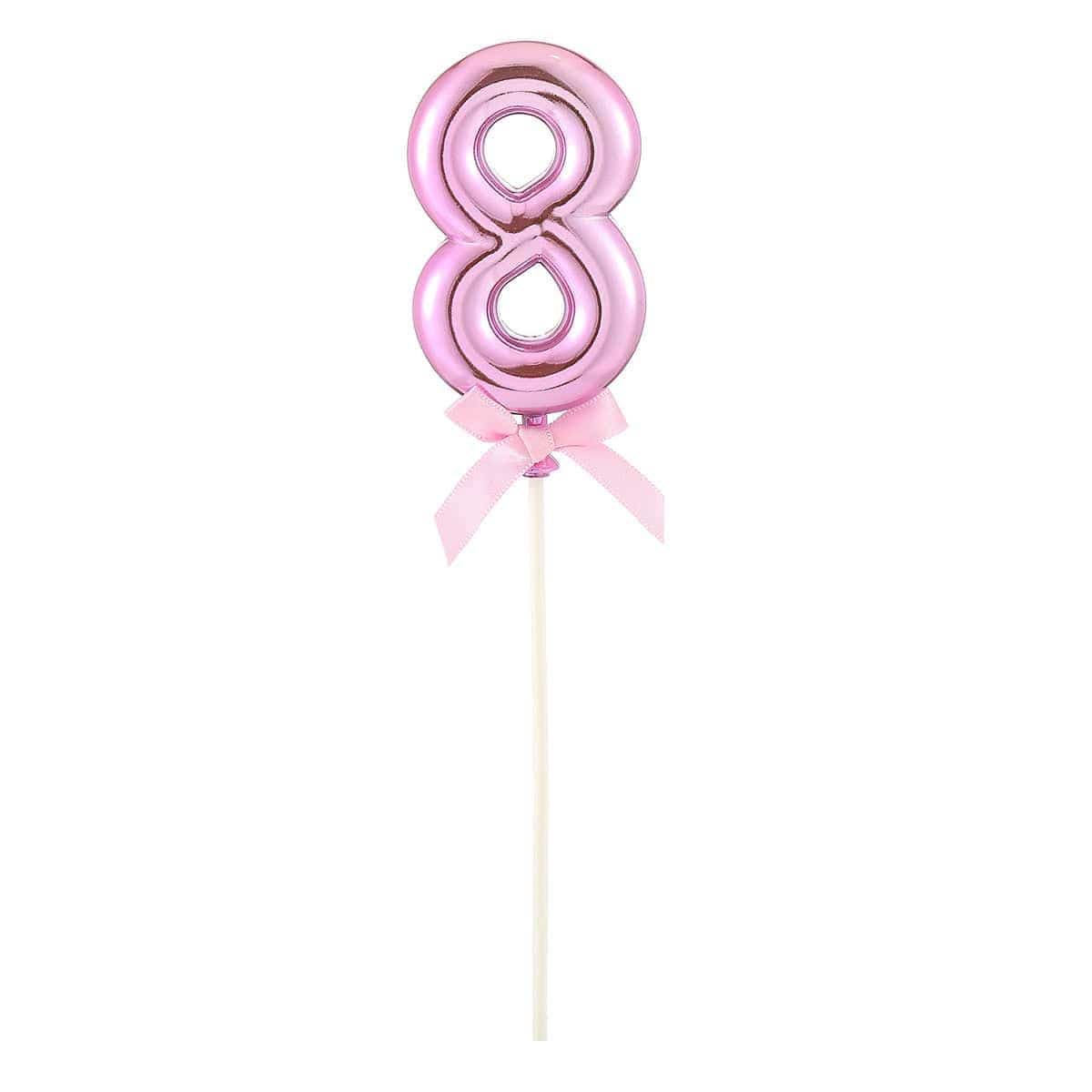 Cake Topper #8, Pink
