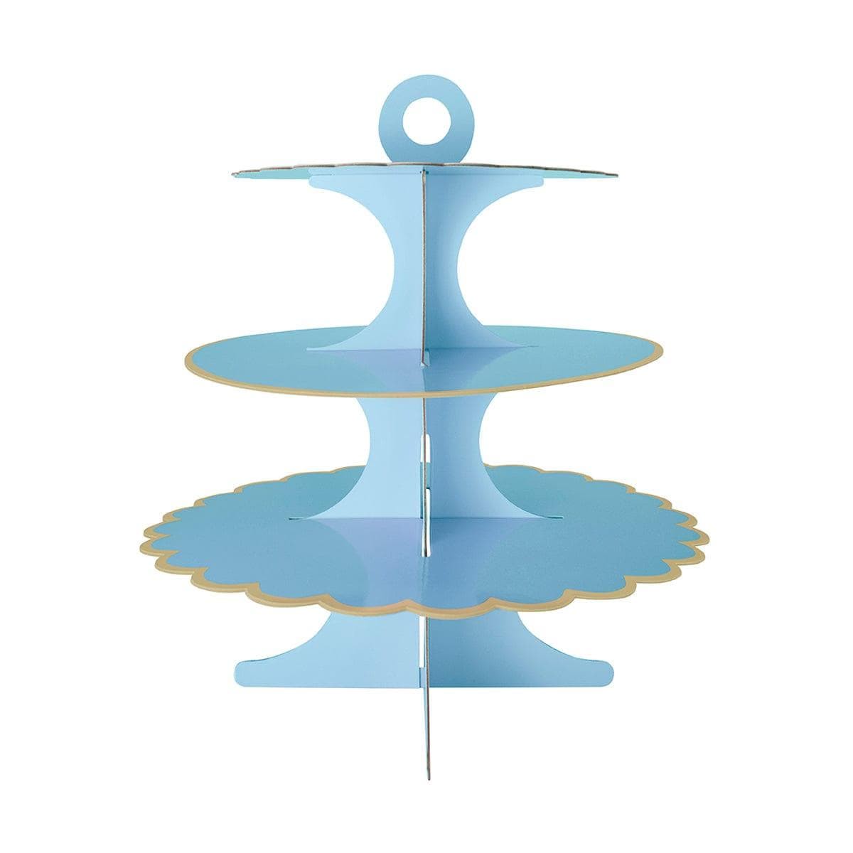 Cupcake Stand 3 Tiers, Light Blue