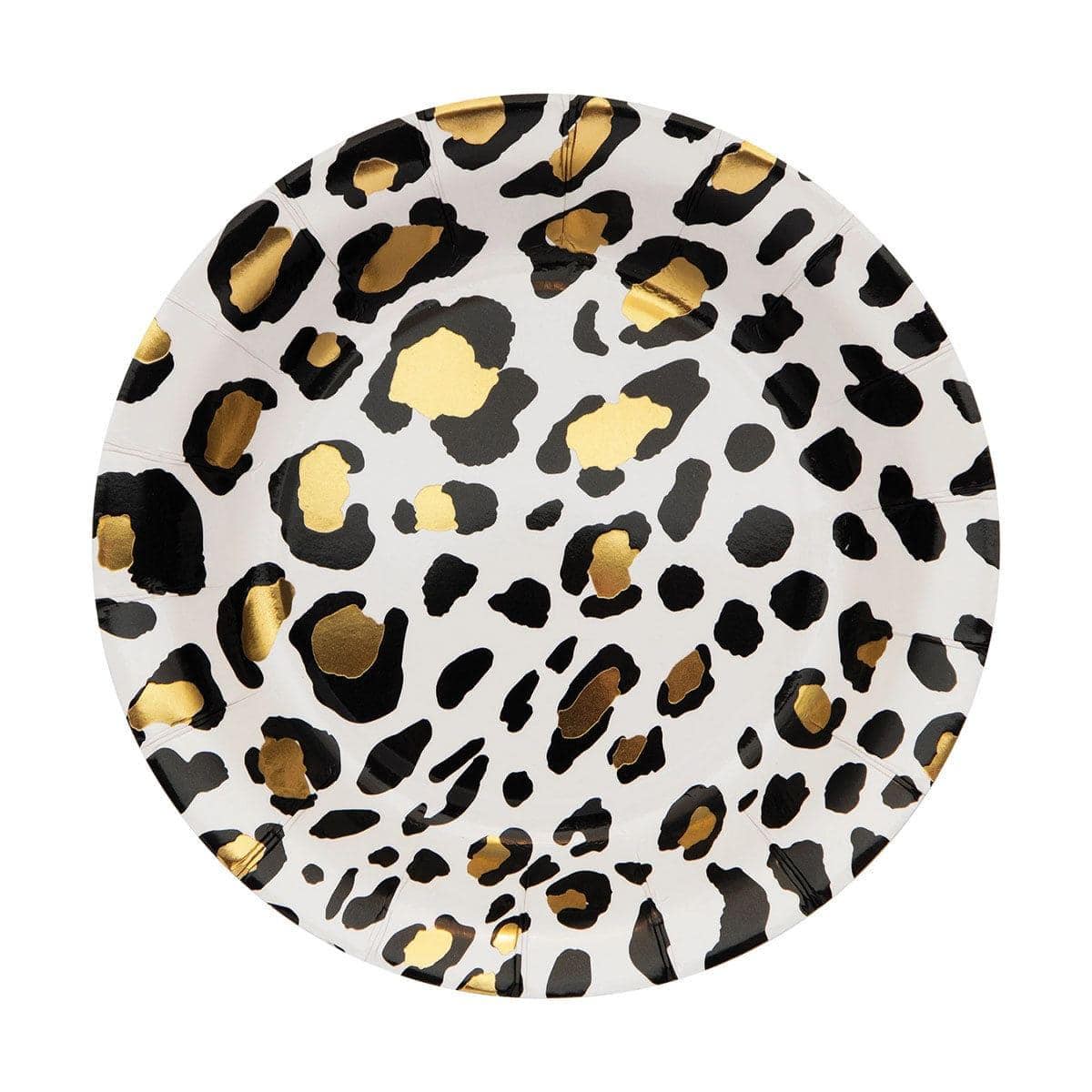 Leopard Dessert Paper Plates, 7 in, 8Count