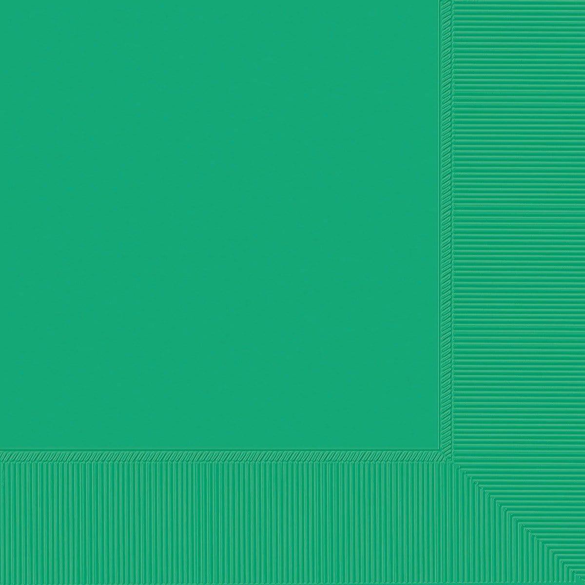 Festive Green Dinner Napkins, 40 Count