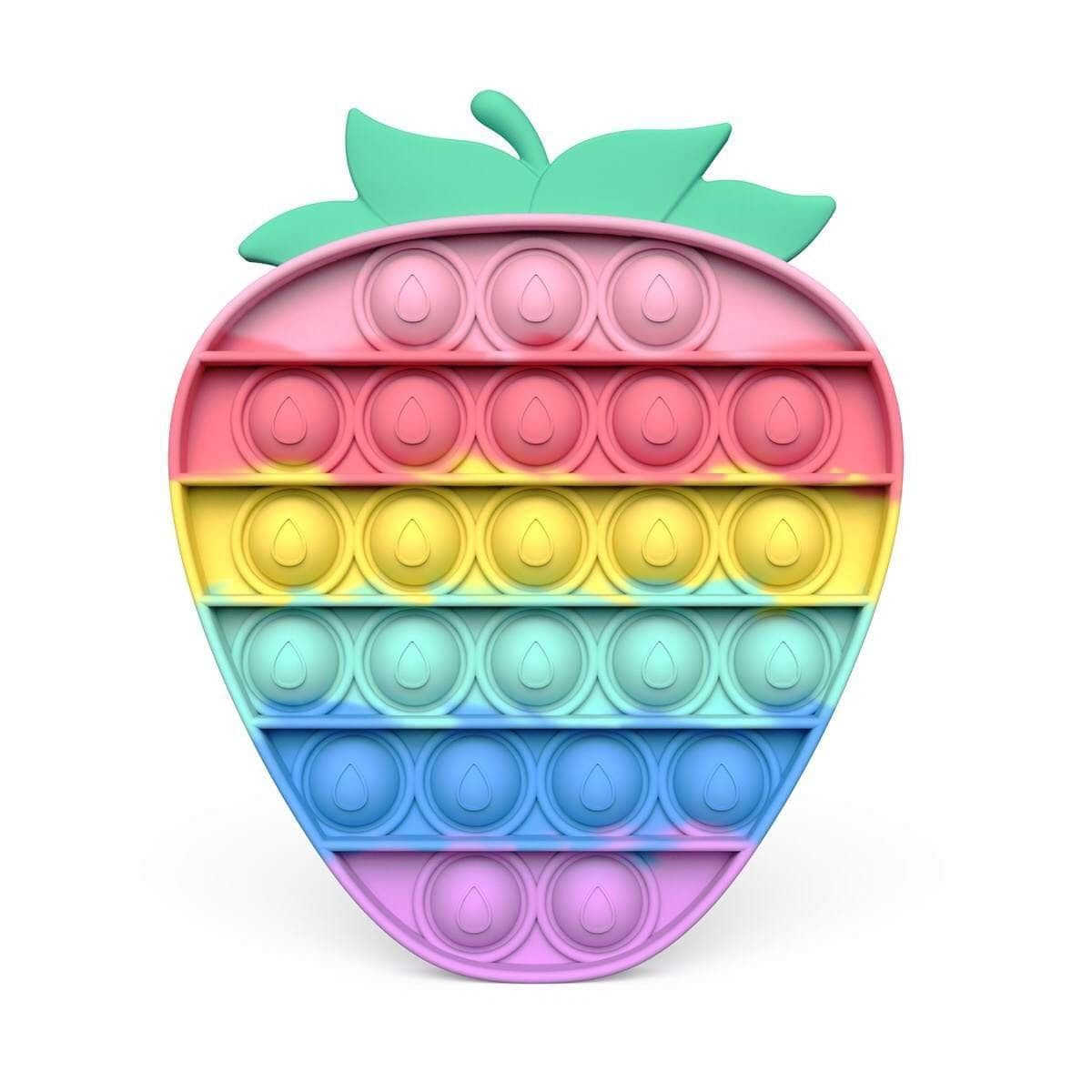 Pop It Fidget, Pastel Strawberry