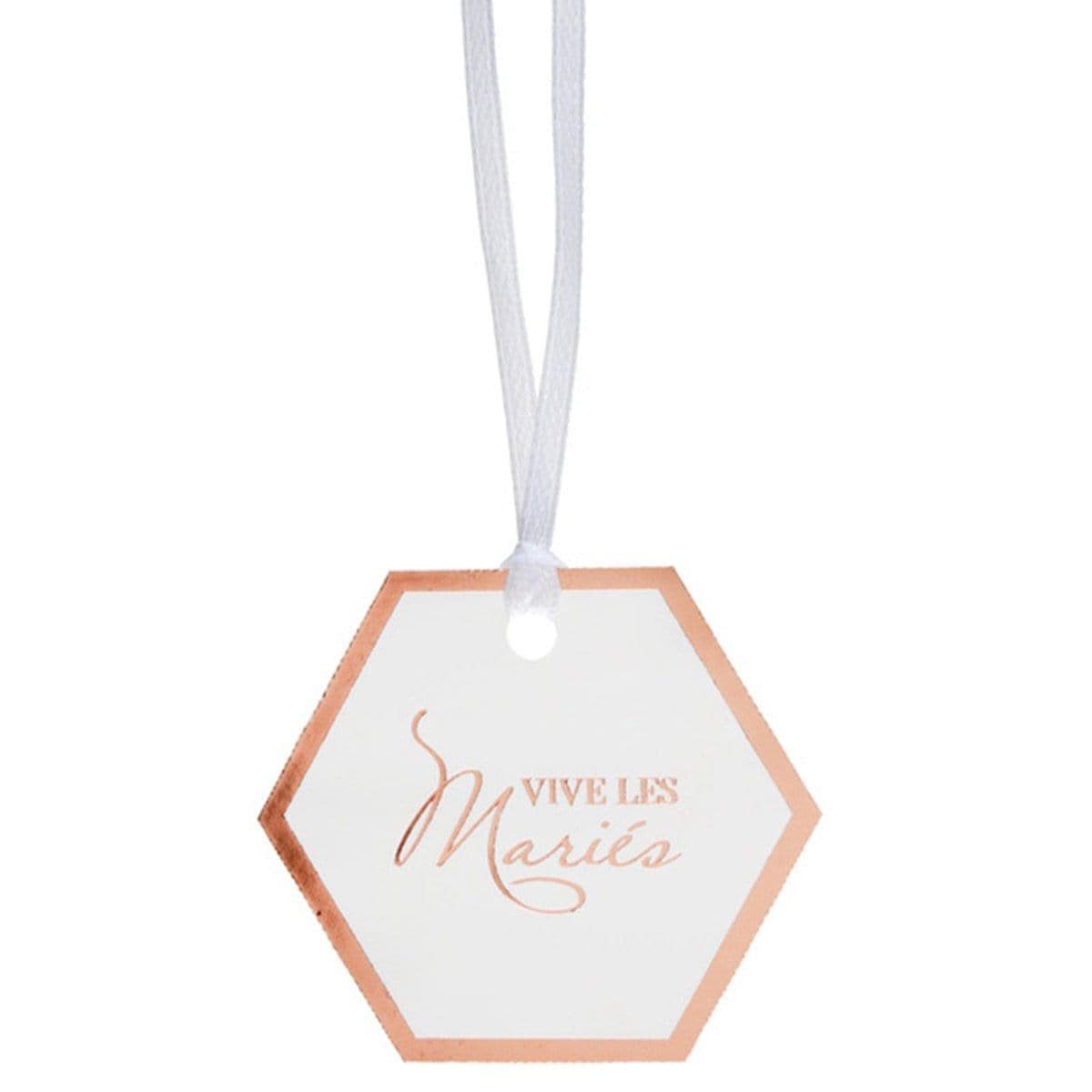 Bucolic Name Holder On Ribbon, 5 Count