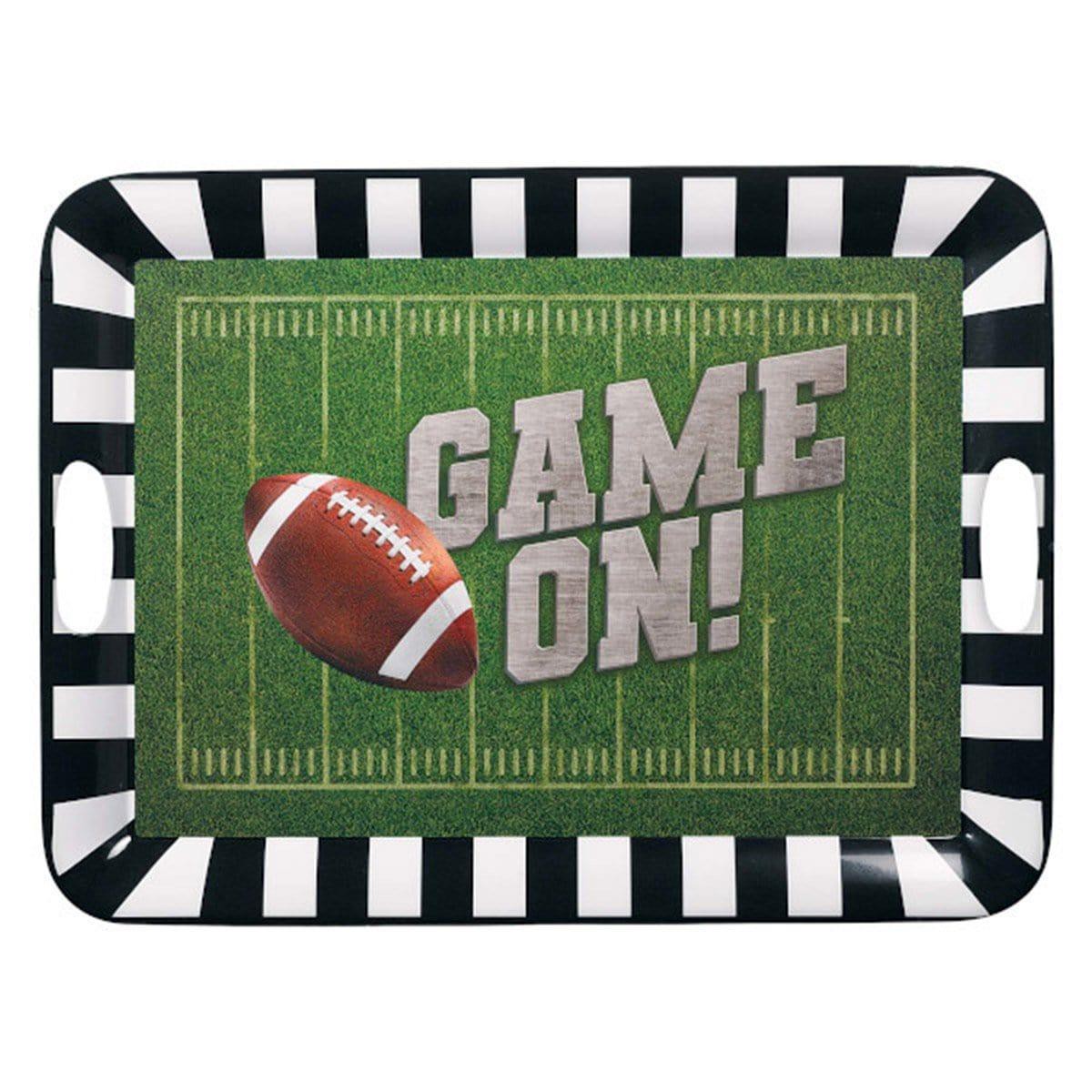 Game On Large Serving Tray