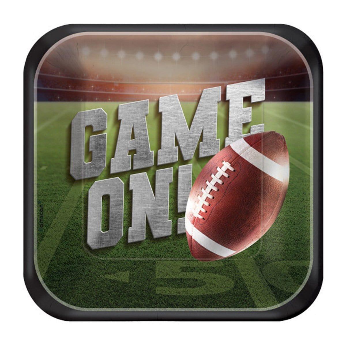 Game On Paper Plates, 7 inches, 18 Count
