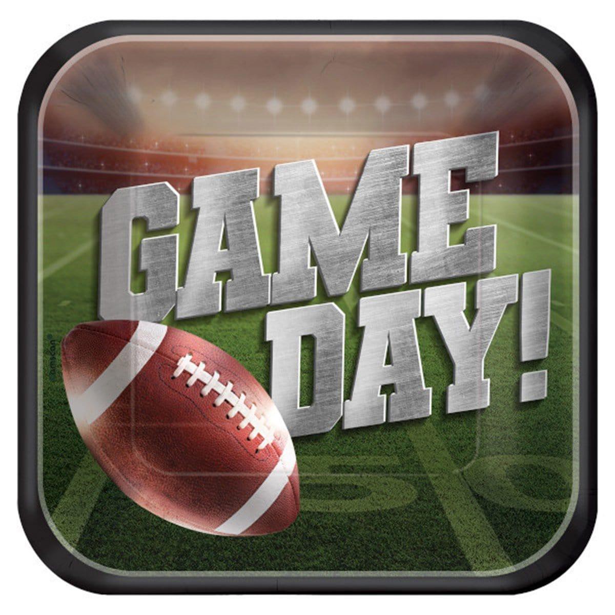 Game On Paper Plates, 9 inches, 18 Count