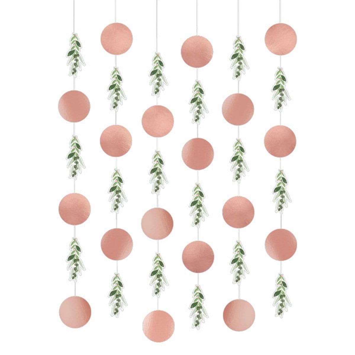 Love & Leaves - String Decoration 6/pkg